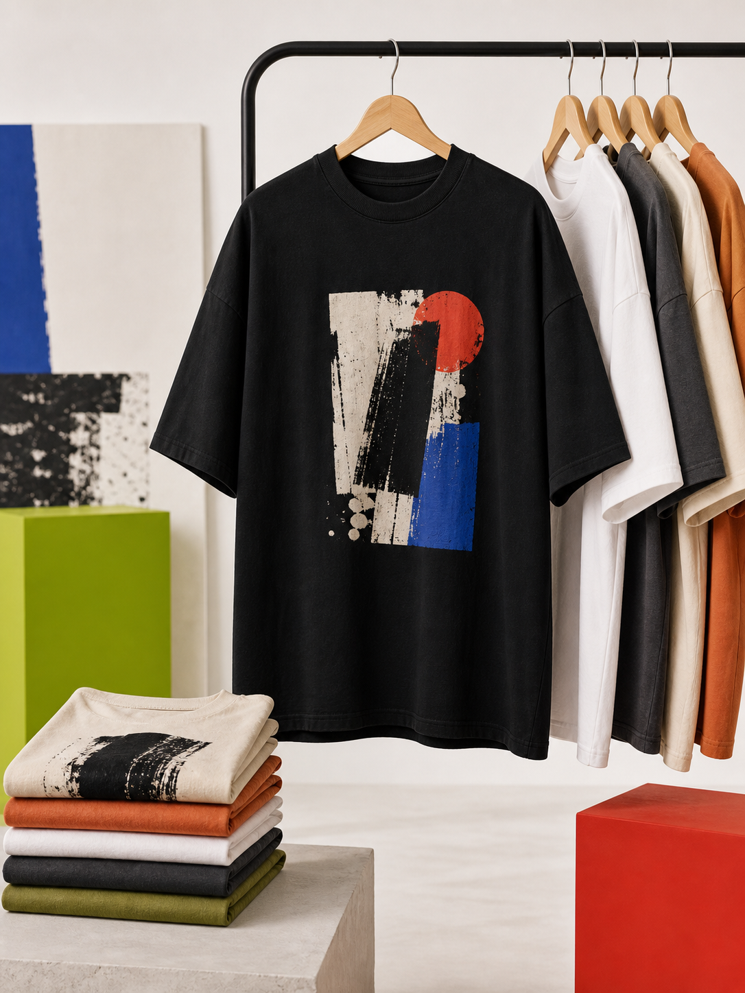 drop-shoulder apparel category