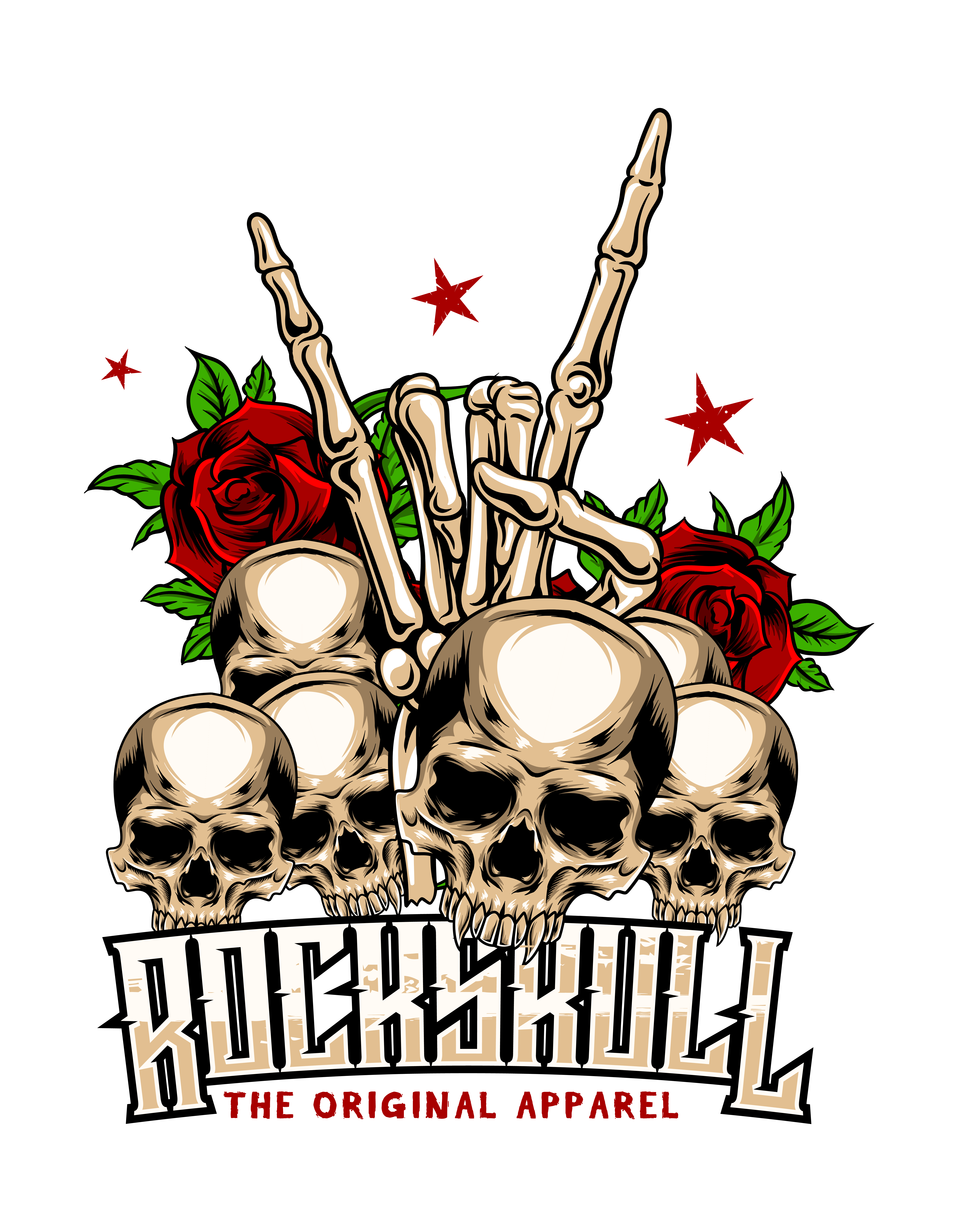 Bone Rebel – Rock ’n’ Roses artwork