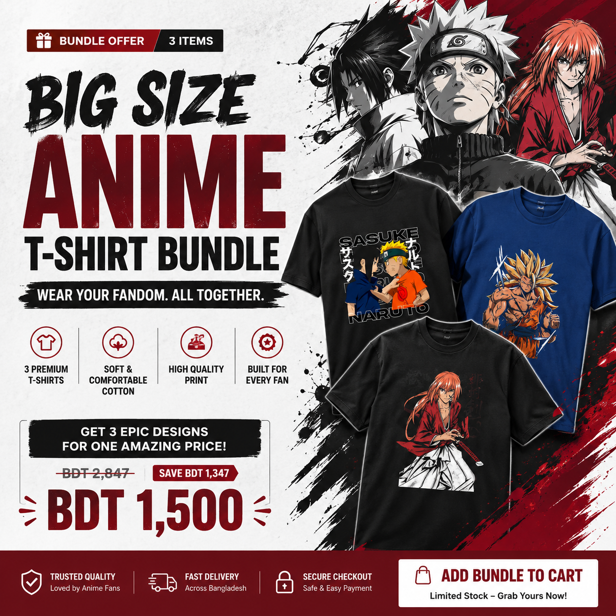 Big Size Bundle Of Anime cover